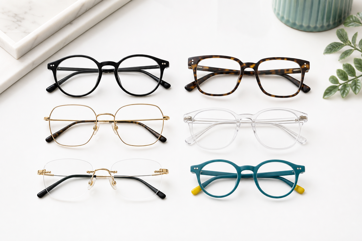 Curated eyeglass frames at Optik Eyewear